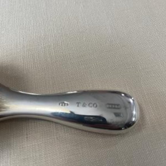 Tiffany & Co. Sterling Silver (925) 1837 Baby Hair Brush - Picture 4 of 6